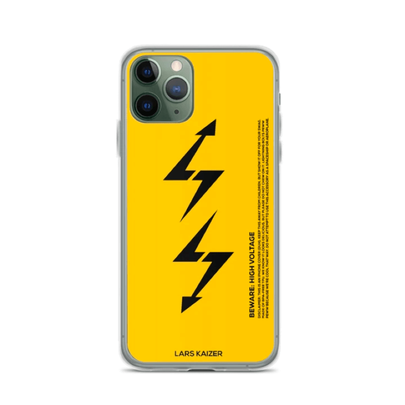 Yellow Lightning Pattern